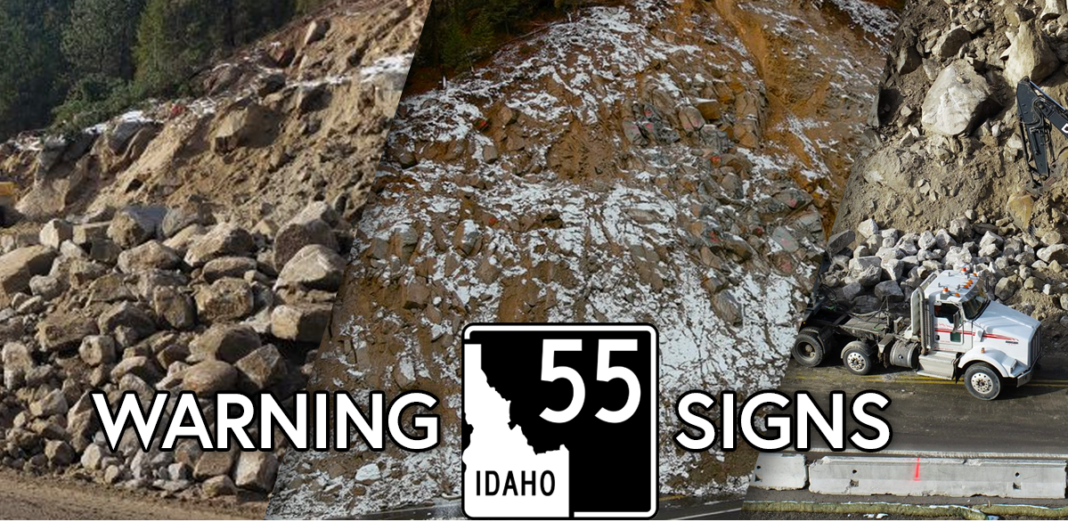 Idaho 55 Warning Signs