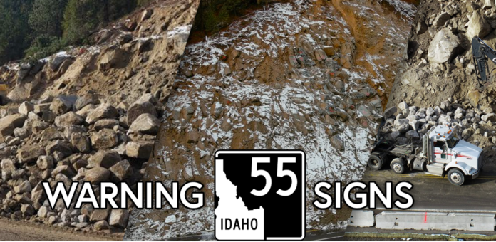Idaho 55 Warning Signs
